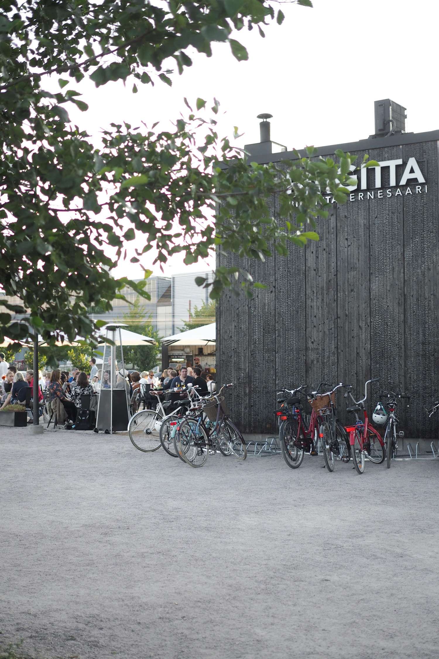 Char and the city - Birgitta cafe at Hernesaarenranta in Helsinki - more pics on the blog!