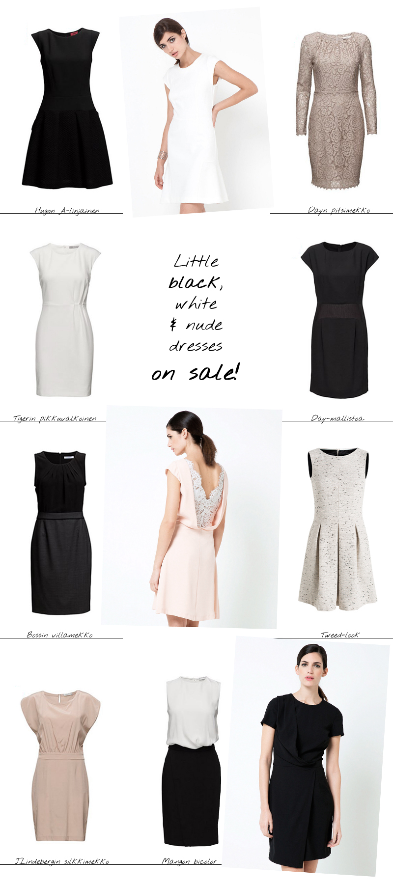 Classic dresses on sale from Boss, Hugo, By Malene Birger...